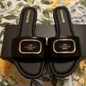 Brand New Coach Slide Sandals